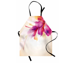 Floral Point and Leaf Apron