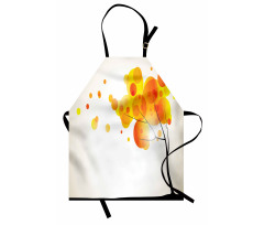 Autumn Sun and Trees Apron