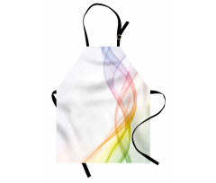 Rainbow Wavy Smoke Apron