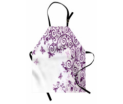 Lilium Floral Branch Apron