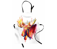 Psychedelic Watercolors Apron