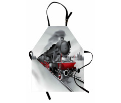 Railway Train Art Apron