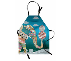 Ornate Spirit Animal Apron