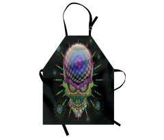 Halloween Mexico Skull Apron