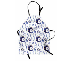 Caligraphic Numbers Apron