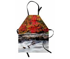 Fall Forest Driftwood Apron