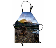 Mountain Lake Skies Apron