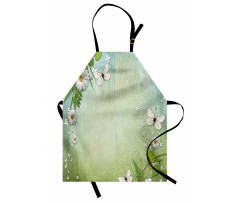 Flowers and Butterflies Apron