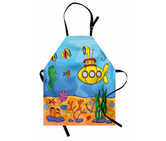 Submarine Seahorse Apron