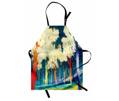 Trees Fiction Forest Apron