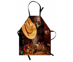 Farmhouse Christmas Apron