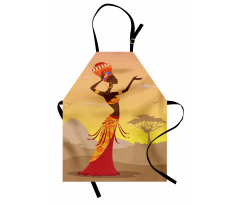 Desert Gulls Folkloric Apron