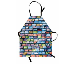 Colored Mosaic Walls Apron