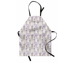 Stripes and Flowers Apron