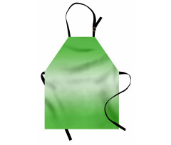 Digital Spring Grass Art Apron