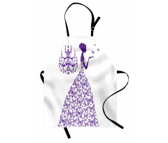 Antique Chandelier Princess Apron