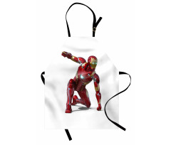 Robot Hero Costume Apron