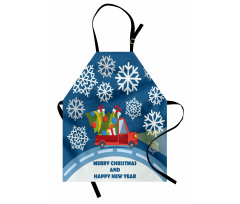 Happy New Year Truck Apron