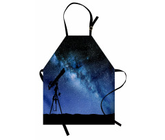 Milky Way Nİght Galaxy Apron