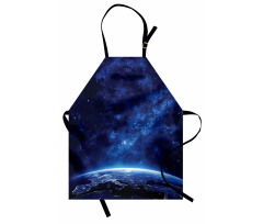 Vibrant Milky Way Stars Apron