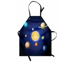 Solar System with Planets Apron