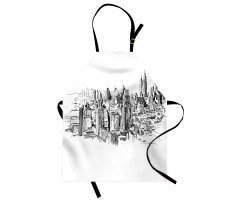 NYC Historical Sketch Apron