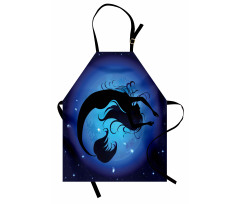 Aquatic Girl Mermaid Apron