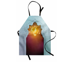 Arabic Signs and Stars Apron