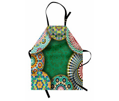 Oriental Hippie Motif Apron