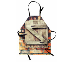 Natural Red Brick House Apron