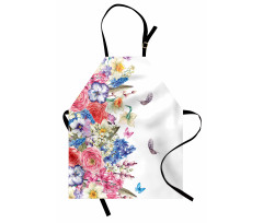 Vivid Floral Nature Apron