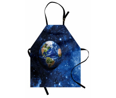 Planet Earth Solar System Apron