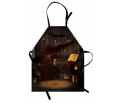 Magicians with Skulls Apron