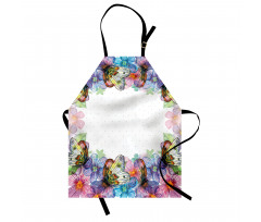 Pastel Tender Butterflies Apron