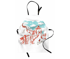 Sketch Chinese Apron