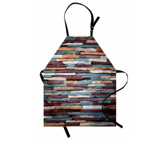 Abstract Colored Stones Apron