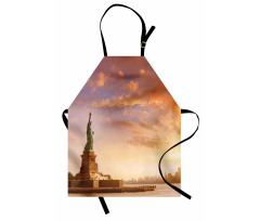 USA New York Scenery Apron