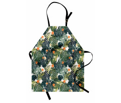 Botanic Tropic Leaves Apron