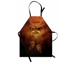 Hawk Eagle Face Claws Apron