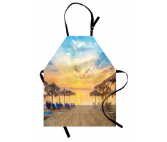 Sandy Beach with Sunrise Apron