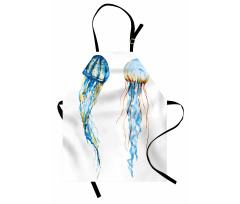 Jellyfish Exotic Sea Apron