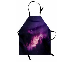 Stars Dark Night Sky Apron