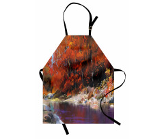 Autumn Forest with Rock Apron