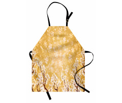 Trees Blossom in Spring Apron