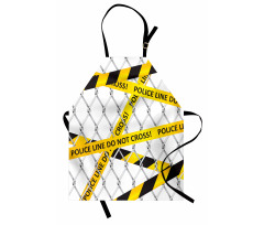 Crime Scene Bands Apron