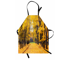 Autumn Trees Leaves Apron