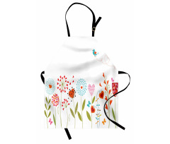 Romantic Hearts Design Apron