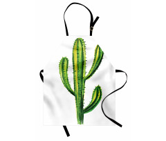Mexican Cartoon Cactus Apron