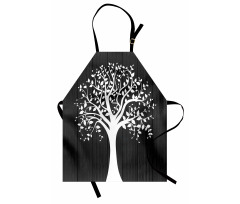 Tree with Many Leaves Apron