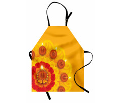 Flowers Diwali Apron